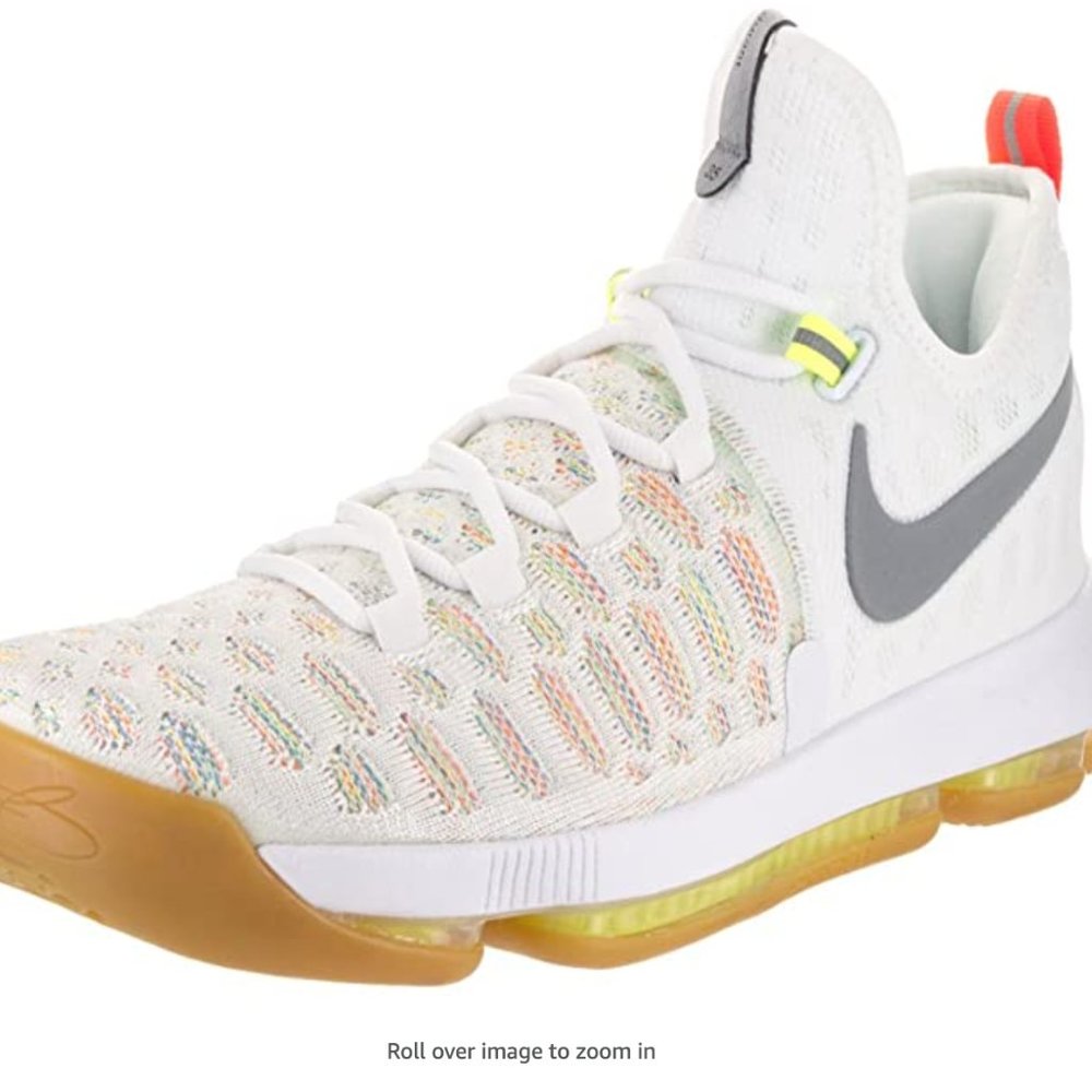 NIKE Zoom KD 9 'Summer Pack' White Athletic Shoe - Picture 1 of 7
